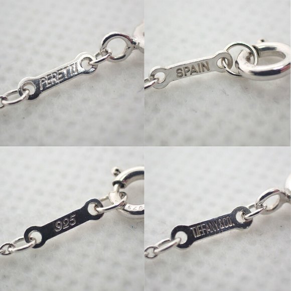 TIFFANY 925 circle pendant necklace - Picture 9 of 9